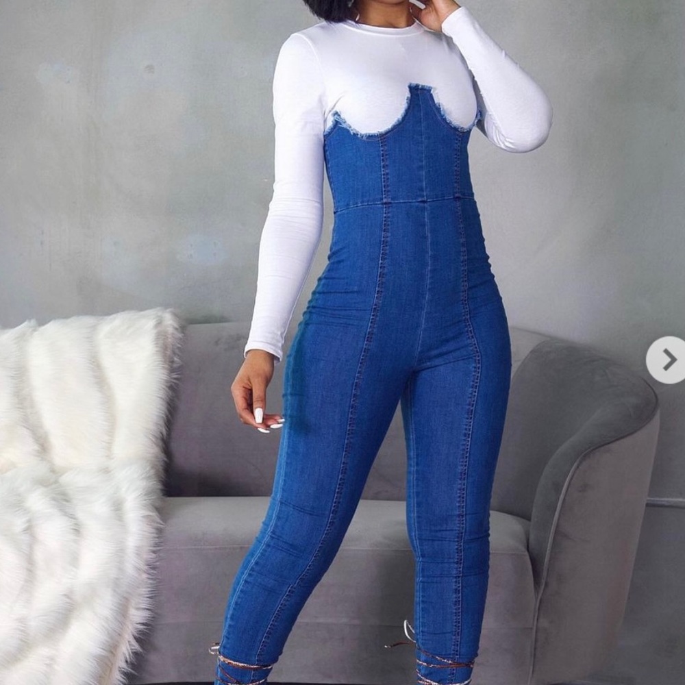 Jean jumpsuit